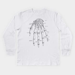 Human Body - Hand Kids Long Sleeve T-Shirt